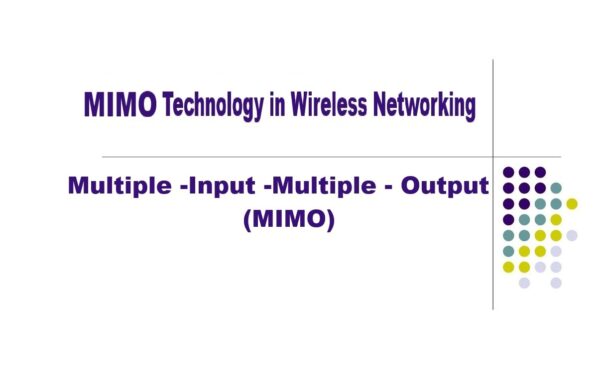 MIMO Technology in Wireless Networking fP